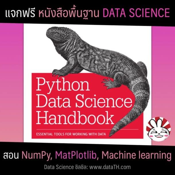 แจกฟรี: หนังสือ Python for Data Science สอนพื้นฐานครบ! - เข้าใจ Data ...
