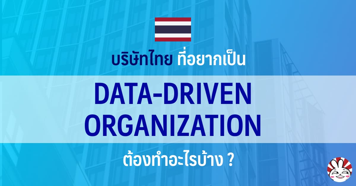 data driven organization interview