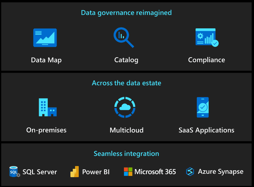 azure purview features