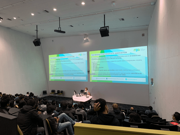 Monash University lecture room Master of data science