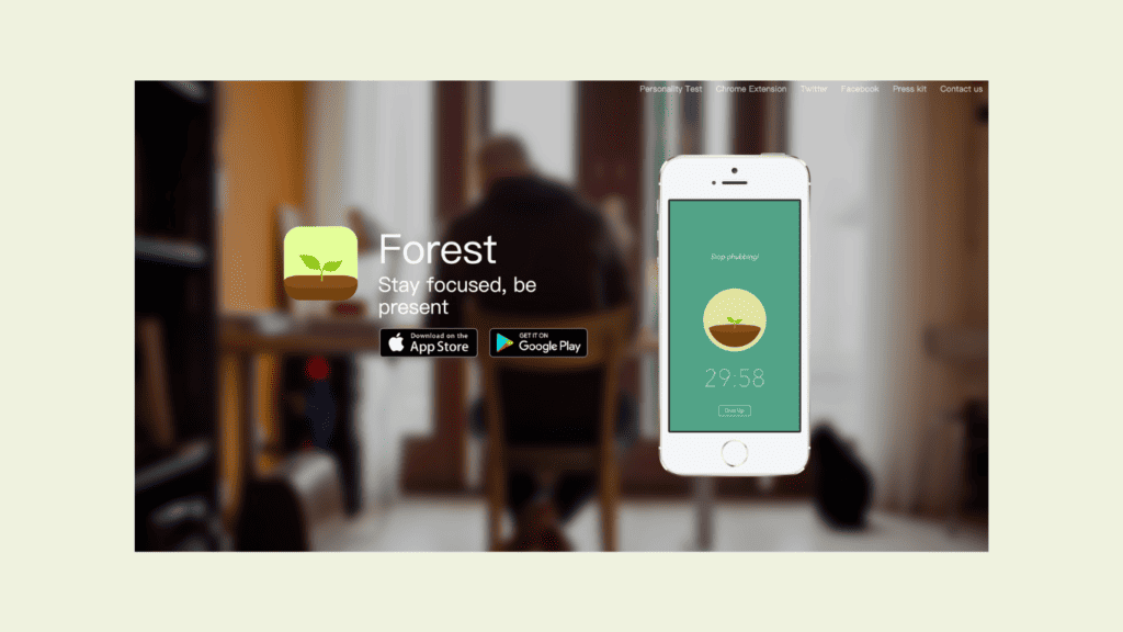 forest app focus timer time controller appforwork work life balance app